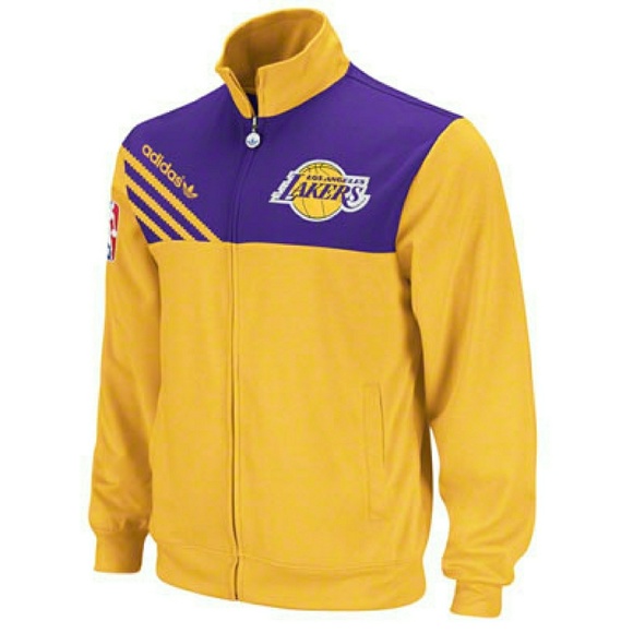 adidas lakers jacket